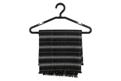 Check Wool Muffler Light&Soft - R-65