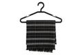 Check Wool Muffler Light&Soft - R-65