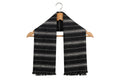 Check Wool Muffler Light&Soft - R-65