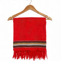 Red Color with Heavy Embroidered Border - R-66