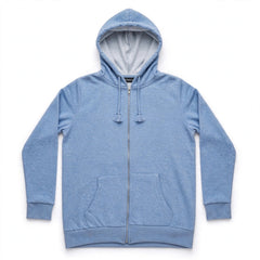 Full sleeves hoodie with Zip with ribbed cuffs Adjustable drawstrings - M-171