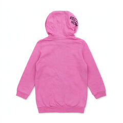Love Planet Printed Zipper Hoodie With Cangro Pocket - K-189