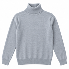 Mock Turtle Neck Sweater / High Neck -W-160