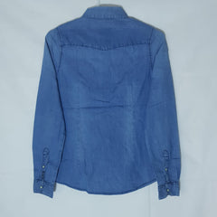 Long Sleeves Collar Shirt With Two Chest Pocket