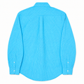 Long Sleeves Color Shirt With  Embroidery Pocket back