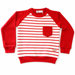 Long Sleeves Crew Neck with Front Pocket Sweater