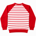 Long Sleeves Crew Neck with Front Pocket Sweater back