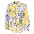 Long sleeves button shirt with front pocket front side