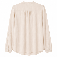 Long sleeves top with button