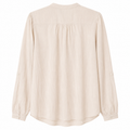 Long sleeves top with button back side