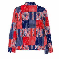 Long Sleeves Western Collar Shirt