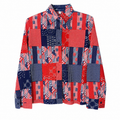 Long sleeves western collar shirt..