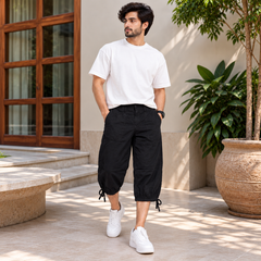 Cargo Capri Pant - M-32