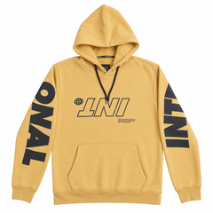 Pullover Hoodie with Kangaroo Pocket + Drawstring Hood-M-176