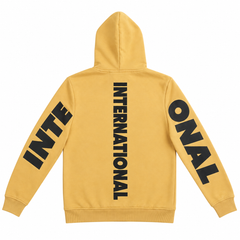 Pullover Hoodie with Kangaroo Pocket + Drawstring Hood-M-176