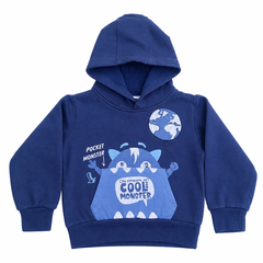 Cool Monster Hoodie With Cangro Pocket - K-199