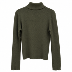 Plain, High Neck, Full Sleeves - W -188