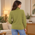 Plain, High Neck, Full Sleeves - W -193