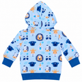 Baby Jungle Safari Printed Zipper Hoodie - K-188