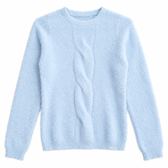 Mock Turtle Neck Sweater / High Neck -W-159