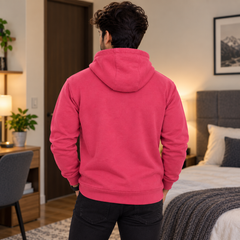 Full sleeves hoodie with ribbed cuffs Adjustable drawstrings Cangro Pocket - M-170