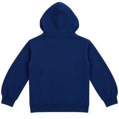 Kids Plain  Zipper Hoodie With Cangro Pocket - K-198