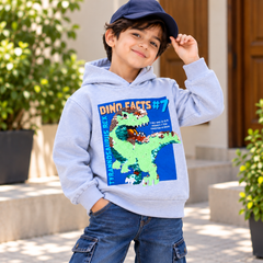 Full Sleeves Magic Sequin Reversible Hoodie - K-195