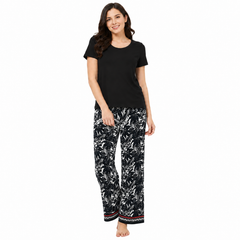 Printed trousers