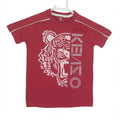 Short Sleeve Kids Organic Animal T-shirt, Tiger Graphic