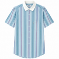 Short Sleeves Collar Jercey With Front Pocket