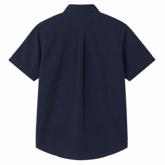 Short Sleeves Collar Shirt With Front Pocket