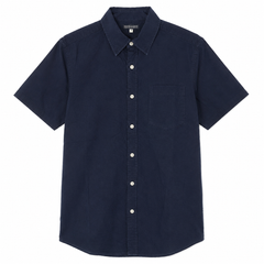Short Sleeves Collar Shirt With Front Pocket