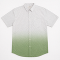 Short Sleeves Collar Shirt With Front Pocket front side view.