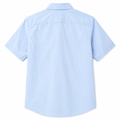 Short Sleeves Collar Shirt With Front Two Pocket