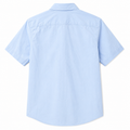 Short Sleeves Collar Shirt With Front Two Pocket back