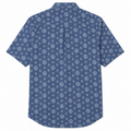 Short Sleeves Collar Shirt With two Front Pocket back