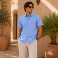 Short Sleeves Collar Shirt full view