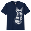 Short Sleeves Crew Neck With Garphic print front