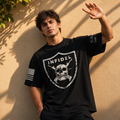 Short Sleeves Crew Neck With Graphic Tee Shirt full view