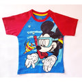 Short Sleeves Crew Neck With Mickey Mouse Tee-Shirt