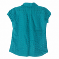 Short sleeves cap boxy collar shirt...