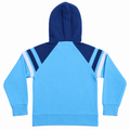 Block Meeting Varsity Zipper Hoodie With Cangro Pocket - K-200