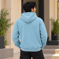 Full sleeves hoodie with ribbed cuffs Adjustable drawstrings Cangro Pocket -M-175