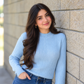 Mock Turtle Neck Sweater / High Neck -W-158