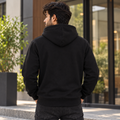 Long slevees hoodie with Zip and pocket - M-165