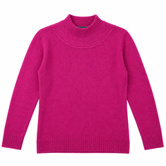 Women's Premium High Neck Sweater -W-161