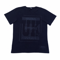 Half Sleeve Round Neck With Frnt Graphic Print T Shirt - M-48