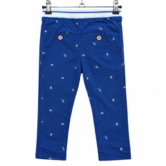 Printed Pant with Elastic Waist Pant - K-126