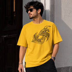 Short Sleeves Crew Neck With Graphic Print - M-53
