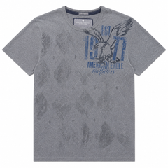 Short Sleeves Crew Neck With Graphic Print - M-58